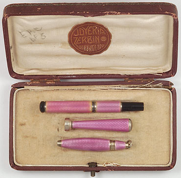 Vintage NOS Swiss Scribe Pen and Pencil Set in Original Box.