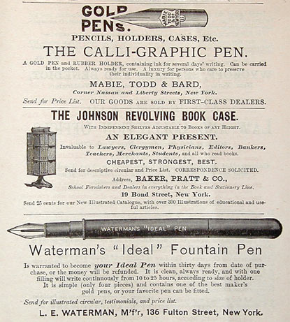 An advertisement deals on pen