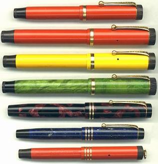 parker duofold fountain pen